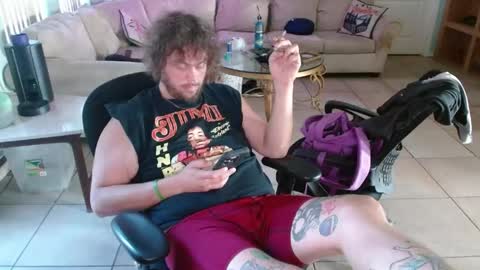 Snapshot of 2dirtyhillbillies chatting on May 18, 2026, 10:37 pm ThrillBilly online show from May 18, 2026, 10:37 pm
