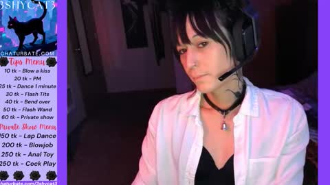 Snapshot of 3shycat3 chatting on October 17, 2025, 1:42 am 3ShyCat3 online show from October 17, 2025, 1:42 am