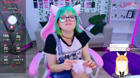 Snapshot of 666_marshmallow chatting on April 6, 2026, 11:00 am Marsi online show from April 6, 2026, 11:00 am