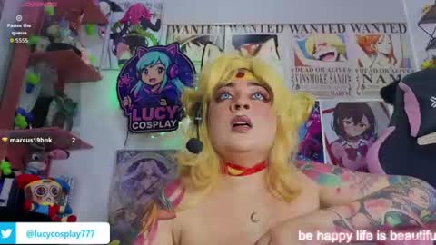 Lucycosplay777 online show from July 11, 2026, 5:26 pm