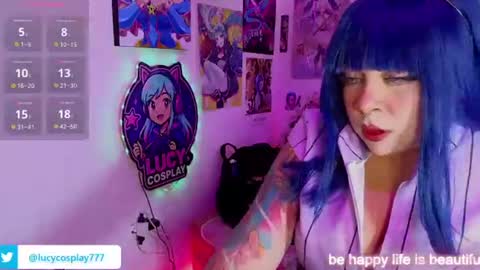 Lucycosplay777 online show from July 23, 2026, 7:12 pm
