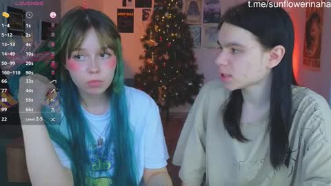 Snapshot of 819sunflowerinahat2016 chatting on December 15, 2024, 8:52 am Cornelia and Dante online show from December 15, 2024, 8:52 am
