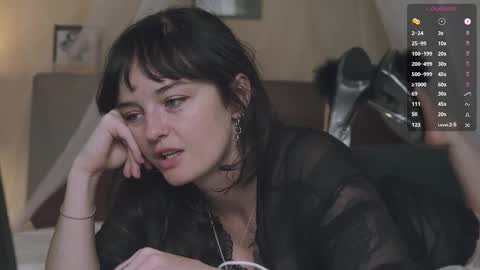 Snapshot of _freckles chatting on March 12, 2026, 12:28 am Jacqui Queen goddess motorcycle mozzarella Jaq next livestream see bio online show from March 12, 2026, 12:28 am