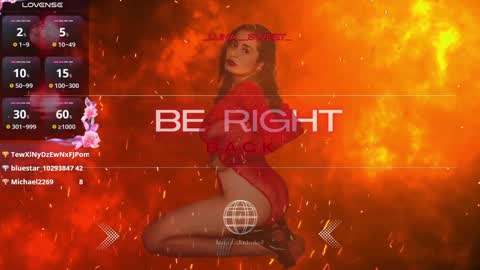  luna  sweet  online show from January 6, 2025, 6:25 am