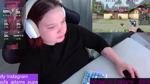 Snapshot of _sofia_adam_ chatting on March 5, 2026, 8:32 am pups online show from March 5, 2026, 8:32 am