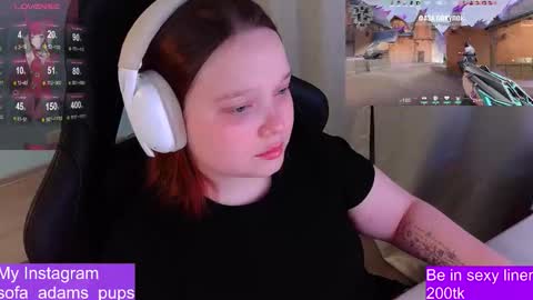 Snapshot of _sofia_adam_ chatting on March 19, 2026, 6:50 am pups online show from March 19, 2026, 6:50 am