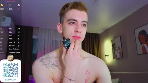 Hi Im Adam Glad to see u here 3 And its my first day online show from January 8, 2025, 12:17 am