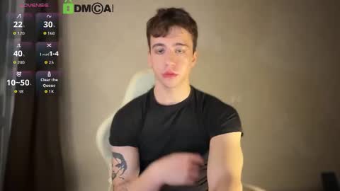 Snapshot of adampolerno chatting on June 28, 2026, 11:11 pm Hi Im Adam Glad to see u here 3 And its my first day online show from June 28, 2026, 11:11 pm