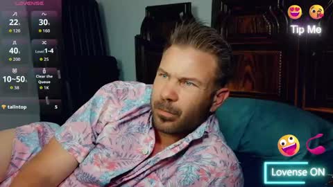 Snapshot of ahardman10 chatting on April 24, 2026, 11:18 pm Blue Eyed Handsome Man online show from April 24, 2026, 11:18 pm