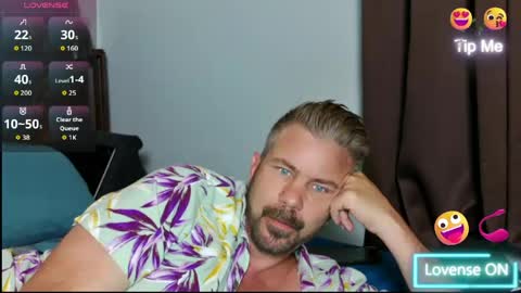 Snapshot of ahardman10 chatting on May 13, 2026, 2:47 pm Blue Eyed Handsome Man online show from May 13, 2026, 2:47 pm