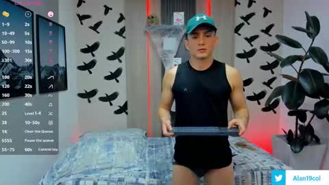 Snapshot of alan_nd_kevin chatting on October 11, 2025, 7:12 pm Alan  Kevin can we reach 100 thumbs up please guys  online show from October 11, 2025, 7:12 pm