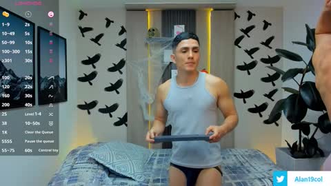 Snapshot of alan_nd_kevin chatting on October 16, 2025, 7:15 pm Alan  Kevin can we reach 100 thumbs up please guys  online show from October 16, 2025, 7:15 pm