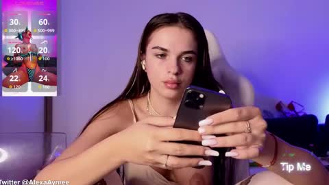 Snapshot of alexaaimee chatting on September 20, 2025, 10:11 pm Alexa online show from September 20, 2025, 10:11 pm