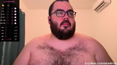 alexxxbear online show from January 14, 2026, 3:28 pm