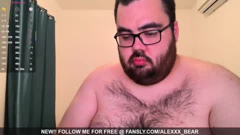 alexxxbear online show from February 4, 2026, 8:36 pm