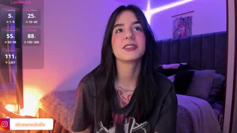 Snapshot of alicewoodville chatting on February 12, 2025, 1:30 am Alice online show from February 12, 2025, 1:30 am