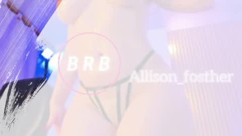 allison_fosther online show from July 4, 2026, 5:13 am