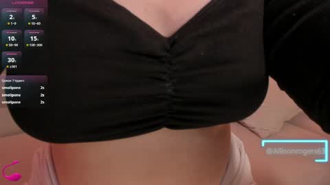 Allison Rogers online show from April 23, 2026, 12:29 pm