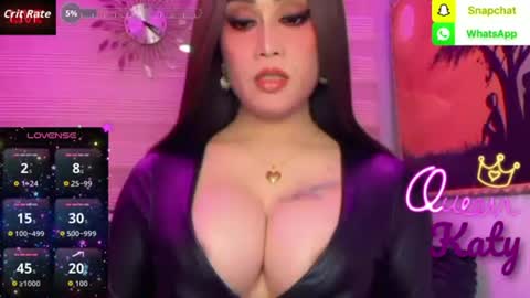 Queen Majesty Katy online show from August 8, 2026, 12:57 am