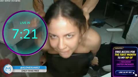 Alondra Suarez online show from May 7, 2026, 2:00 pm