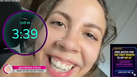 Alondra Suarez online show from May 8, 2026, 2:11 pm