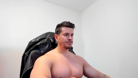 Snapshot of alphagodleatherking92 chatting on January 7, 2025, 10:43 am LeatherMaster online show from January 7, 2025, 10:43 am