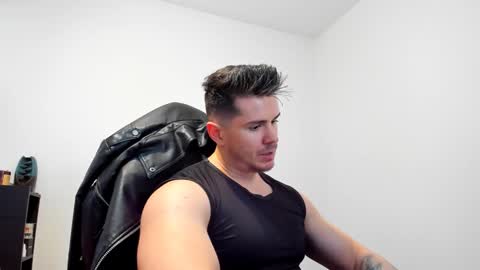 Snapshot of alphagodleatherking92 chatting on January 8, 2025, 12:58 pm LeatherMaster online show from January 8, 2025, 12:58 pm