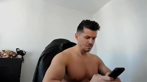 Snapshot of alphagodleatherking92 chatting on March 10, 2026, 10:53 am LeatherMaster online show from March 10, 2026, 10:53 am