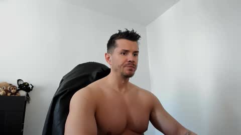 Snapshot of alphagodleatherking92 chatting on March 13, 2026, 10:33 am LeatherMaster online show from March 13, 2026, 10:33 am