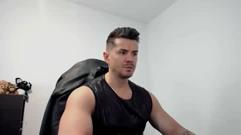 Snapshot of alphagodleatherking92 chatting on March 23, 2026, 11:58 am LeatherMaster online show from March 23, 2026, 11:58 am