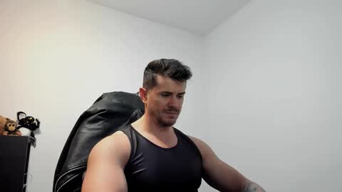 Snapshot of alphagodleatherking92 chatting on March 29, 2026, 3:34 pm LeatherMaster online show from March 29, 2026, 3:34 pm