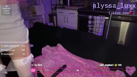 Alyssa online show from February 7, 2026, 7:56 am