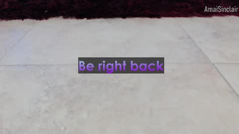 Amai  Sinclair  online show from September 12, 2025, 6:02 am