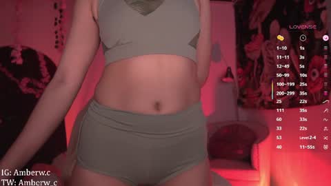 IG - TW Amberw c online show from June 15, 2026, 1:19 am