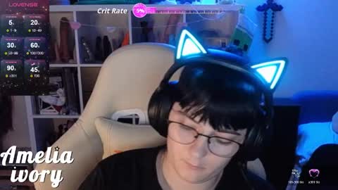 ameliaivory online show from May 23, 2026, 10:03 pm