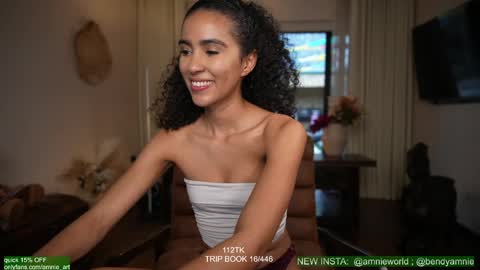 Snapshot of amnie_ chatting on April 8, 2026, 10:54 pm RETURN 30TH 100 explicit on online show from April 8, 2026, 10:54 pm