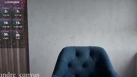 Snapshot of andre_canvas chatting on August 1, 2026, 5:07 am Andre 23 and Alice 38 online show from August 1, 2026, 5:07 am