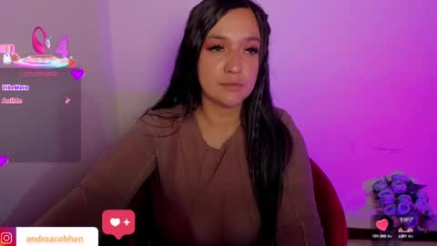 andrea  online show from October 3, 2025, 12:40 am