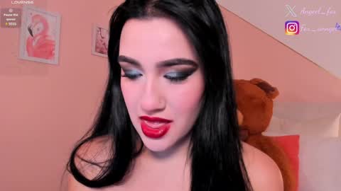 Snapshot of angeel_fox chatting on February 8, 2025, 2:16 pm Angel  online show from February 8, 2025, 2:16 pm