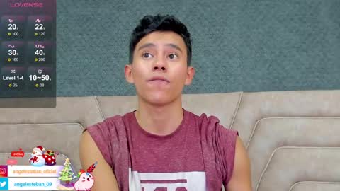 ngel Esteban  online show from December 7, 2024, 10:17 pm