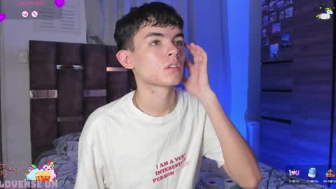Angelo I work from home this is my room  online show from January 15, 2025, 2:24 pm