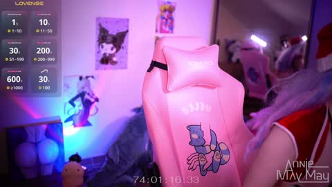 Snapshot of annie_may_may chatting on December 28, 2024, 4:41 am Annie May   online show from December 28, 2024, 4:41 am