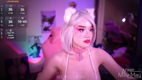 Snapshot of annie_may_may chatting on January 8, 2025, 5:48 pm Annie May   online show from January 8, 2025, 5:48 pm