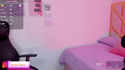 Snapshot of anniestone_ chatting on March 12, 2026, 9:21 pm ANNIE online show from March 12, 2026, 9:21 pm