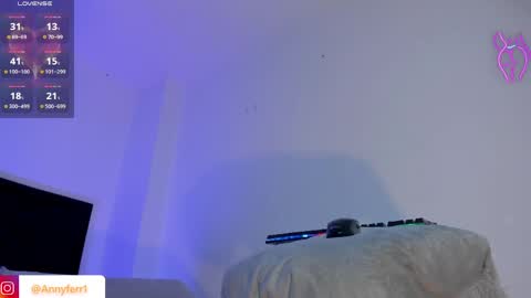 Snapshot of anny_ferrer1 chatting on June 2, 2026, 8:11 pm Hello Open Pvt Moans from lovense Tell me Fav 14 34 69 Especial level 34 online show from June 2, 2026, 8:11 pm