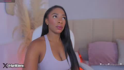 Snapshot of april_ebony18_ chatting on June 2, 2026, 10:50 am April online show from June 2, 2026, 10:50 am