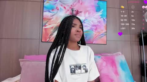 Snapshot of ariafoster chatting on February 27, 2025, 7:01 am Aria Foster online show from February 27, 2025, 7:01 am