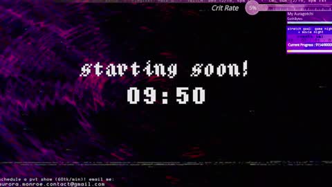 Aurora  Aura online show from December 15, 2024, 1:57 am