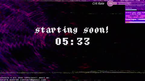 Aurora  Aura online show from January 3, 2025, 3:38 am