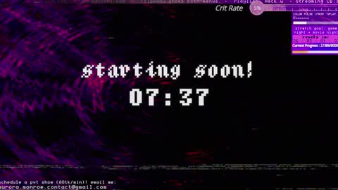 Aurora  Aura online show from January 6, 2025, 2:58 am